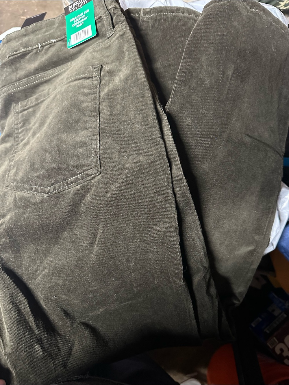 Buffalo David Bitton Corduroy Pants in black